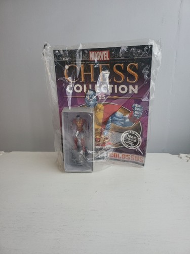 Eaglemoss Marvel Chess Collection Colossus White Rook Figurine