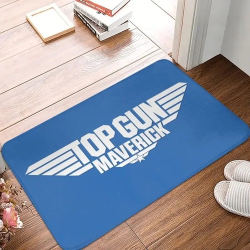 Custom Printed Top Gun Doormat Mat Anti-Slip Maverick Movie Kitchen Bath Bedroom - Picture 20 of 25