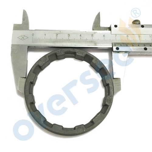 664-45384 Lock Ring Nut For Yamaha Outboard Lower Casing C25 C30 25 30HP M E - Picture 3 of 6
