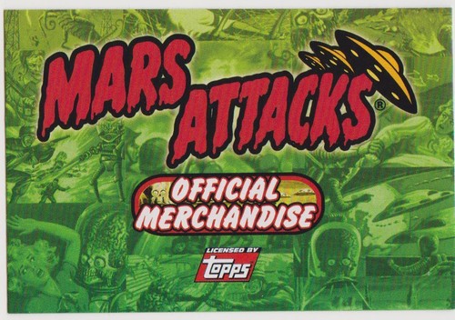 2012 TOPPS HERITAGE MARS ATTACKS TRADING CARDS 10 CARD DELETED SCENES SUB SET - Picture 8 of 12