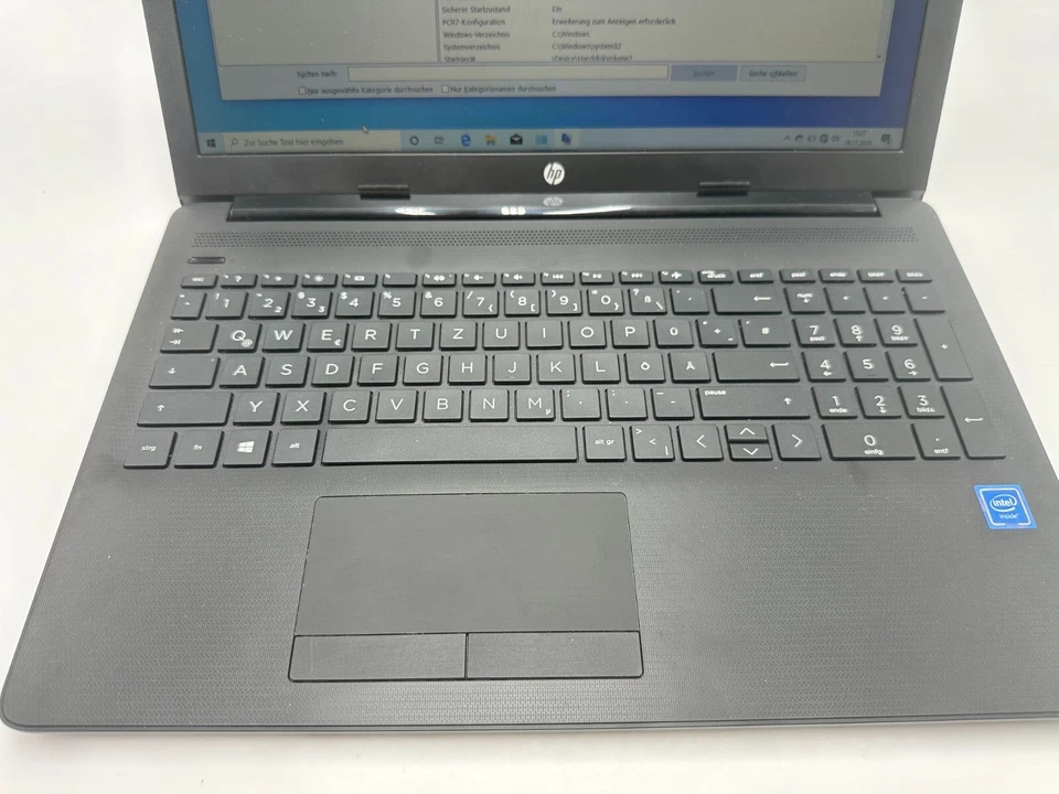 HP 15-da0530ng, Notebook, Windows 10 Home neu inst., 1TB Festplatte 4GB DDR4-RAM - Bild 3 von 4