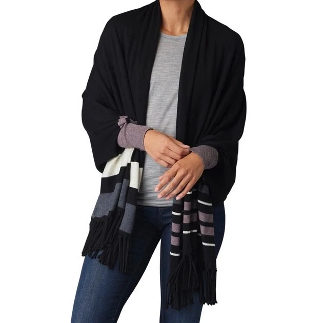 smartwool scarf wrap shawl fringe sweater