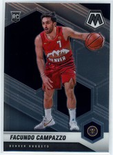 Facundo Campazzo 2020-21 Panini Mosaic Base Prizm RC #237 Rookie Nuggets