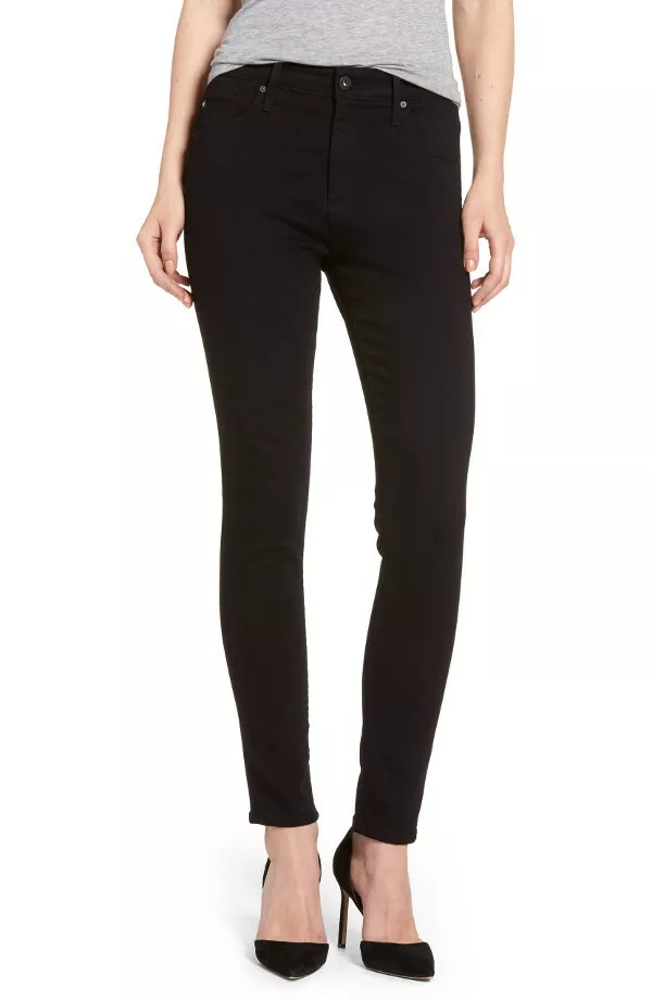 The farrah high hot sale waist skinny jeans