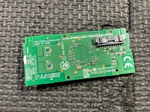 🖥️ LG® OEM Genuine Wireless Module P/N: EAT64454802 For TV Model: 86SM9070PUA - Picture 3 of 3