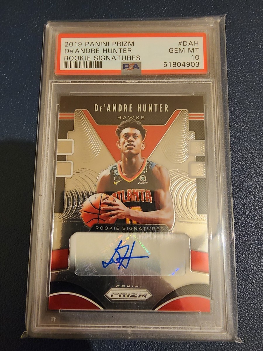 2019-20 Panini Prizm - Rookie Signatures De'Andre Hunter #RS