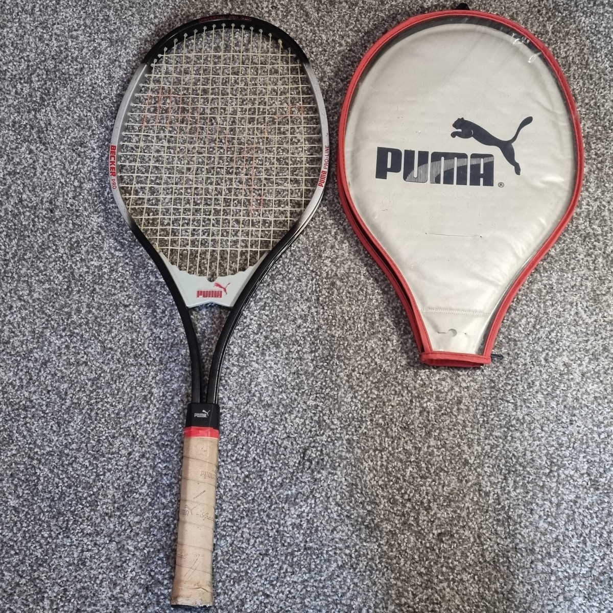 Puma Pro Line Becker Pro Tennis Racket Universal Mid Size G4 UK