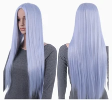 Onedor Silver~Blue Wig 31 Inch NIP