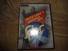 Spies The Restored Authorized Edition  1928  1 Disc Region: 1 NTSC DVD 