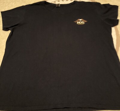 Hog Rider Merch HOG Harley Davidson Official Riders Group Tshirt Womens Size 2XL | eBay