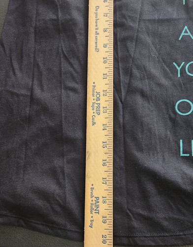 Asics Women's Tank Top "You Are Your Only Limit" Shirt Black Large NEW NWT - Picture 5 of 8