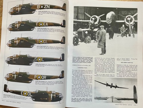 Handley Page HAMPDEN de Alan E. Hall. WARPAINT Serie Nº57. COLOR! - Imagen 3 de 5