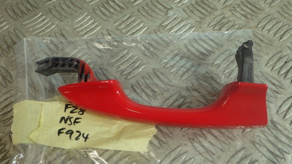 Ford Fiesta door handle passenger front in red mk8 eBay