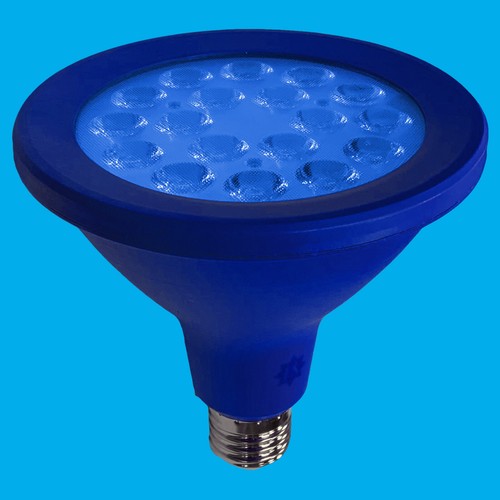 2x 18W PAR38 Color Azul Color LED Reflector de Inundación ES E27 Bombilla - Imagen 4 de 7