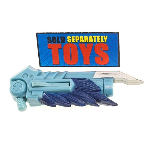 Transformers Cybertron Snarl TAIL LAUNCHER 2005 Deluxe Class blue accesory part - Picture 4 of 6