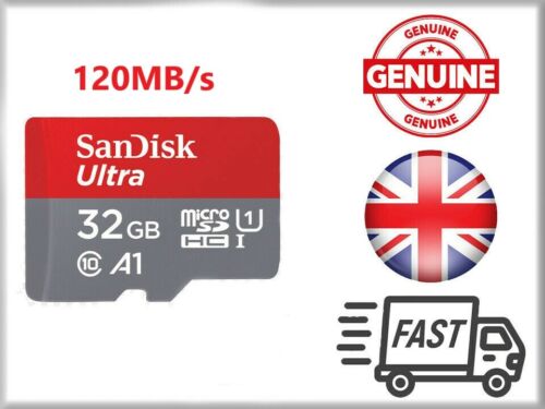 SanDisc Ultra 32 64GB 120MB/s Micro SD Memory Card Android Samsung Phone Tablet - Picture 8 of 14