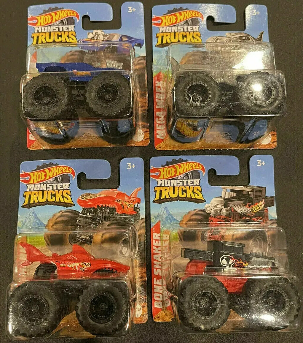 Hot Wheels Monster Trucks Die Cast 1:64 Choose 1 from 4 Designs