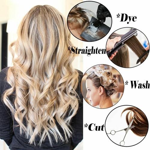 Micro Ring Loop Tip Remy Human Hair Extensions Silky Straight Micro Bead Link US - Picture 11 of 84