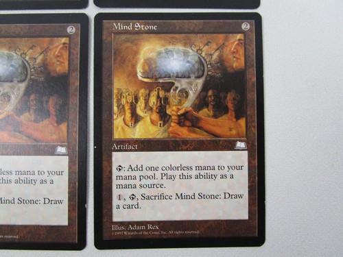 Mind Stone x4 MTG Magic the Gathering Weatherlight LP Regular Artifact Card - Picture 5 of 10
