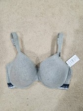 Nautica Women Bra 40D Gray Soft Underwire Intimate Everyday Bra NT 5348 NWT 1 Pc