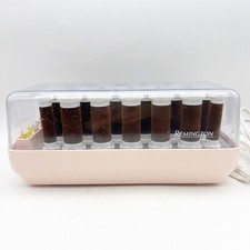 Remington Caresetter 20 Velvet Hot Rollers Curlers W Clips KF 20-1 Works