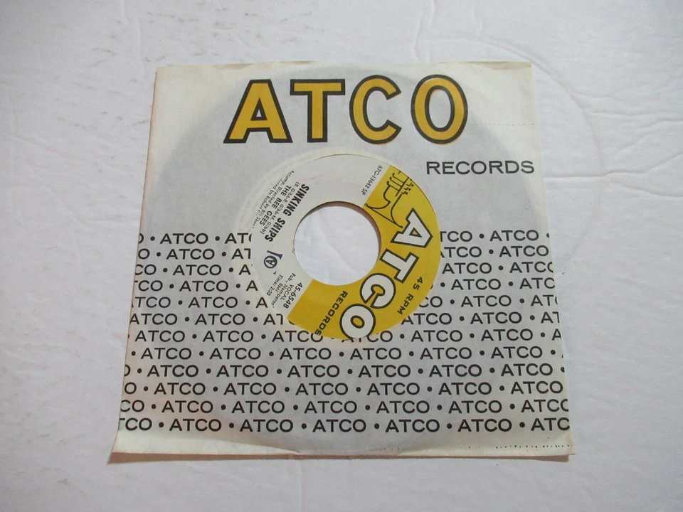 Bee Gees, The: Words / Sinking Ships / 45 об/мин 1968 Atco 6548 - Изображение 2 из 4