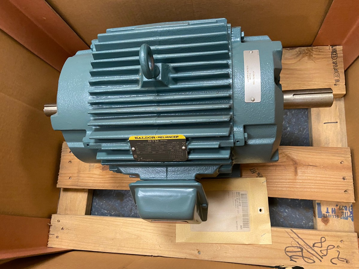 Baldor,B617201-2,Dual Shaft Motor 10HP 1595RPM 230/460V