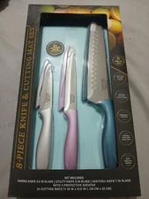 Thyme & Table Eight Piece Knife Set - Brand New