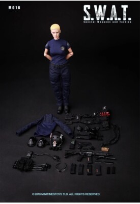 Mini Times Toys M016 1/6 Female Police Officer Modern US Army LAPD