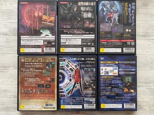 SONY PS2 Akumajo & Castlevania & Vampire Panic & Raging Bless Shao Time Splitter - Picture 2 of 16
