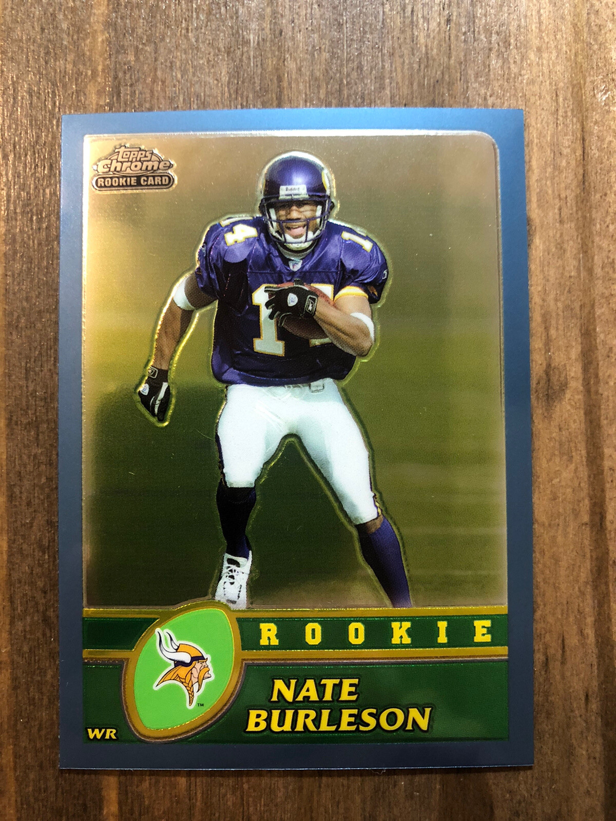 NATE BURLESON 2003 Topps Chrome ROOKIE #218