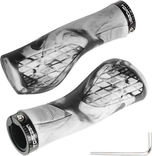 Aluminum Lock-on Ergonomic Bicycles Handlebar Grips for Mountain MTB BMX Bicycle - Picture 100 of 122