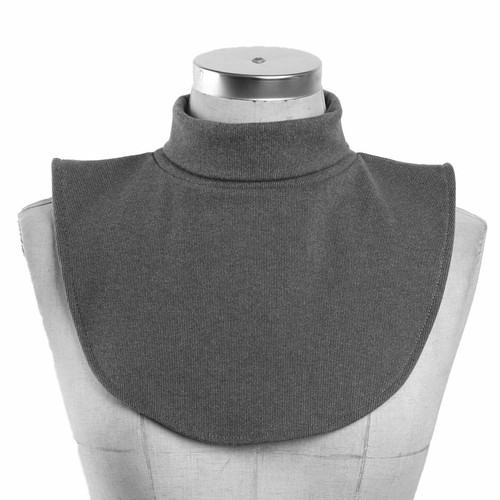 1 Unisex Fashion Thick Fake Turtleneck Mock Neck Half Top Blouse Dickey Cover - Picture 59 of 84