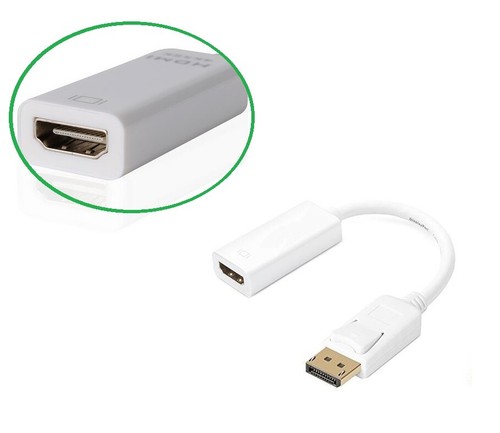 New DisplayPort Male to HDMI Female Converter Adapter Cable 4K*2K 30Hz UltraHD - Picture 9 of 9