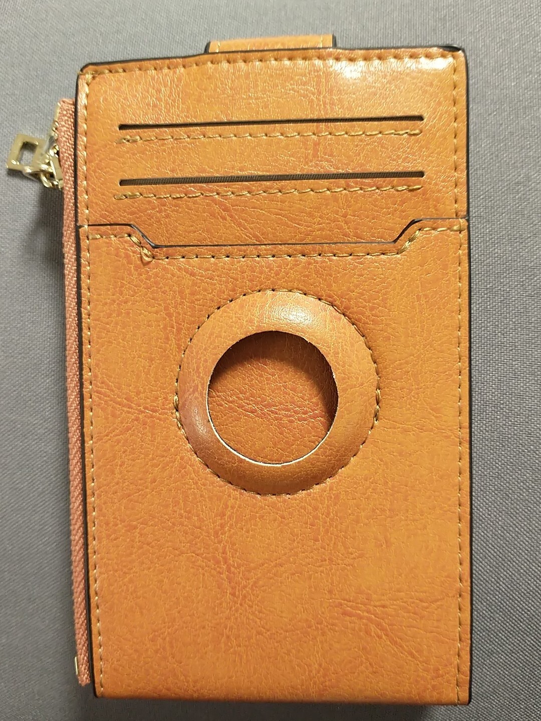 FALAN MULE Womens AirTag Wallet Leather Bifold Credit Card Holder 5.5