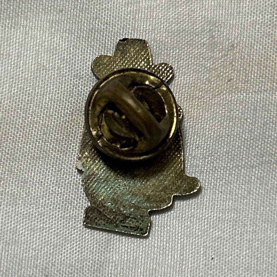 Cowboy Toilet Pin Lapel Lone Star Texas Hat Longhorns Ranger Rodeo 70s