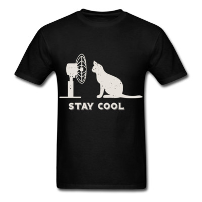 Stay cool shirt Cat Lovers T-Shirt size S-6XL
