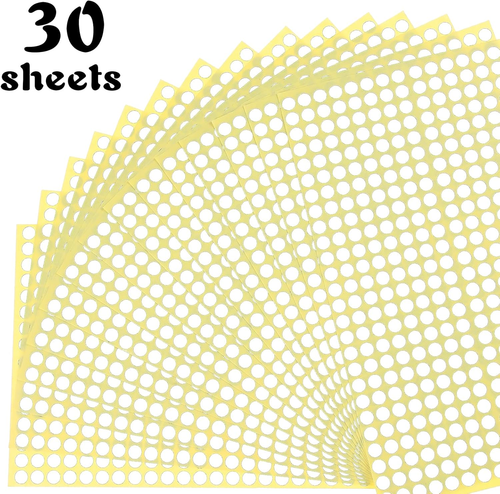 14280 Stück Klebepunkt Etiketten Rund 6mm Selbstklebende Mini Punkt klebepunkte - Bild 3 von 7