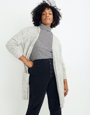 NWT Madewell by J.Crew Donegal Kent Cardigan Sweater in Coziest Yarn XL K5778