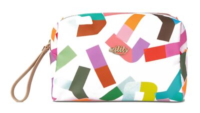 Oilily Penny Pouch Bold Font Kulturbeutel Lilac Snow rosa bunt Neu