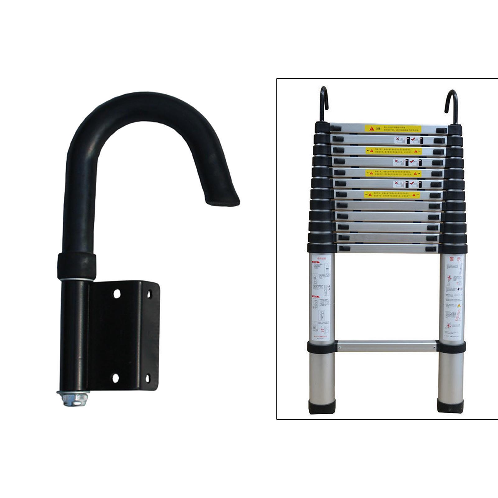 Telescoping Ladder Hook Stabilizers Standoff Aluminum Alloy Grip eBay