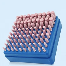 Abrasive Stone Point Grinding Wheel Head Polishing Mounted Stone Set for Dremel