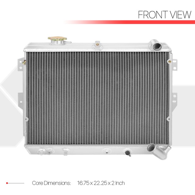 Aluminum 3 Row Core Performance Cooling Radiator for 8385 Mazda RX7 FB