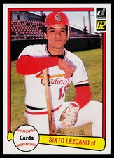 Sixto Lezcano 1982 Donruss #64 St. Louis Cardinals