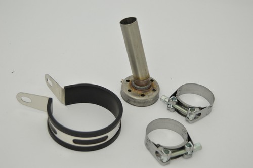Honda CBR600 FX-FY Exhaust 99-00 SP Engineering Stainless Stubby Big Bore - Picture 3 of 8