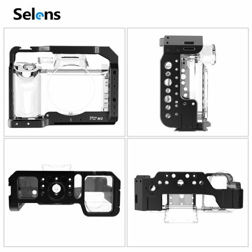 Pro Camera Cage Rig Video Protective Case Grip for SONY A7RIII/A7M3/A7III Series - Picture 6 of 15
