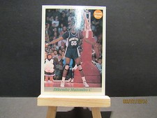1991-92 Front Row Premier #98 Dikembe Mutombo HL PROMO