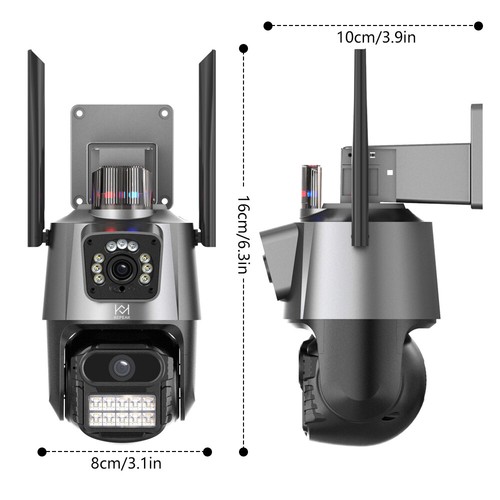 Camaras De Seguridad 1080P HD Wifi Inalambrica Con Vision Nocturna Para Exterior - Picture 14 of 15