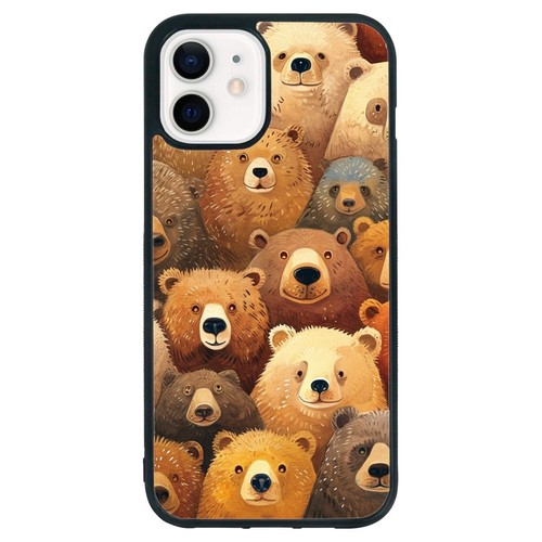 retro aesthetic Polar Bears For Samsung A15 A16 S23 S24 S25 Ultra FE Hybrid Case - 第 5/25 張圖片