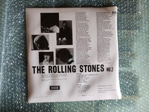 ROLLING STONES N°2 ▶ X-RARE LP MONO DECCA REPLICA FROM THE90s (sealed & torned) - Picture 2 of 4